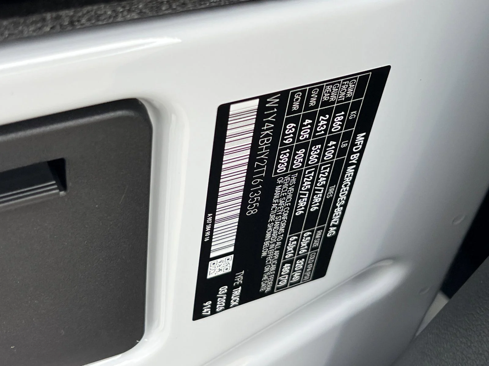 New 2026 White Mercedes-Benz Cargo 144 WB image 30
