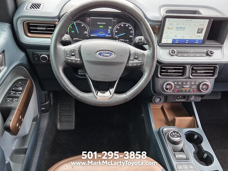 Used 2022 Orange FORD LARIAT FWD SUPERCREW image 11