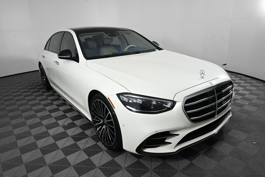 Certified Used 2023 White Mercedes-Benz S 580 image 23