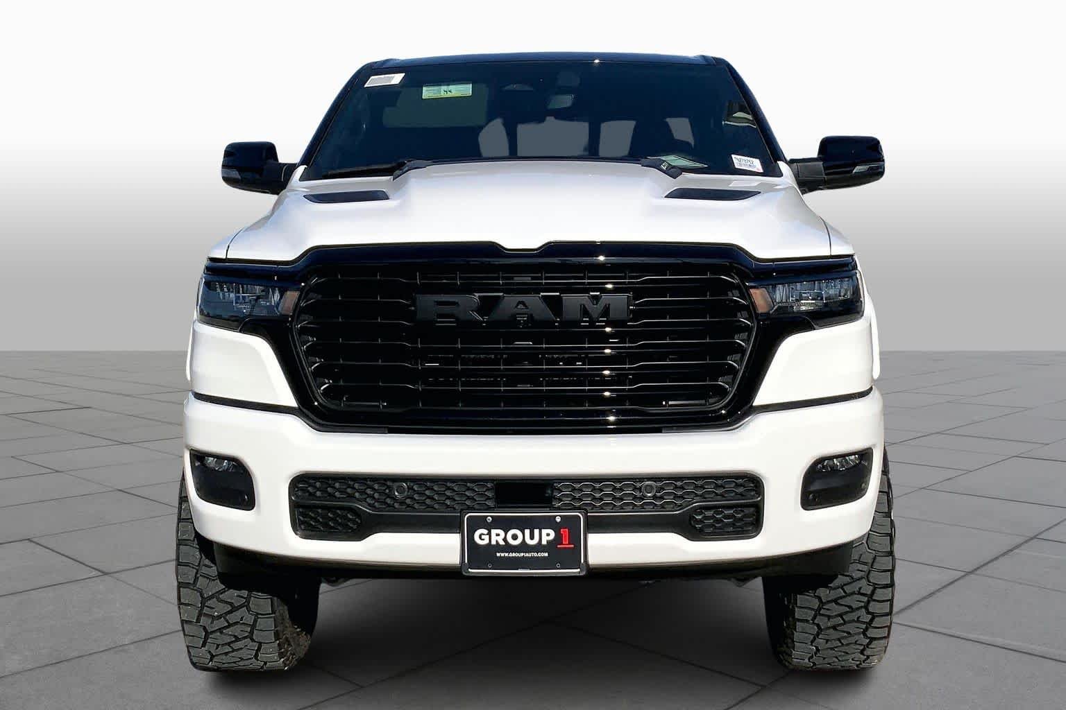 New 2026 Bright White Clear-Coat Exterior Paint RAM Laramie image 3