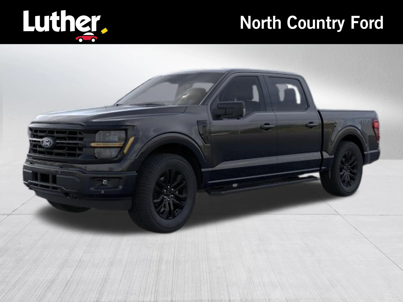 New 2026 Agate Black Metallic Ford XLT image 1