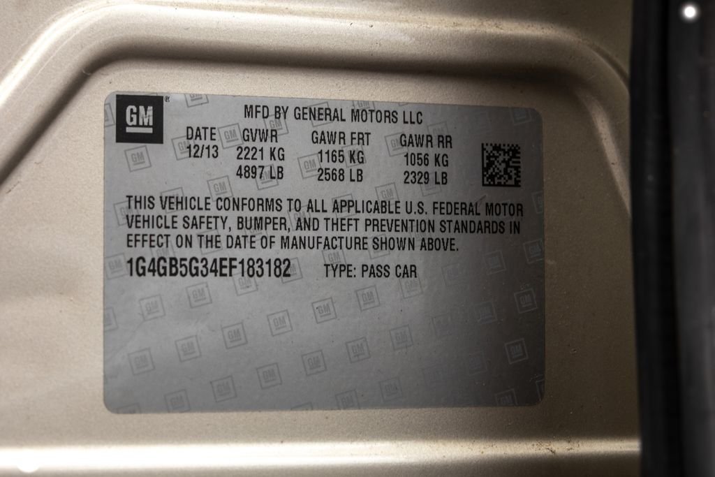 Used 2014 Gold Buick Leather Group image 36