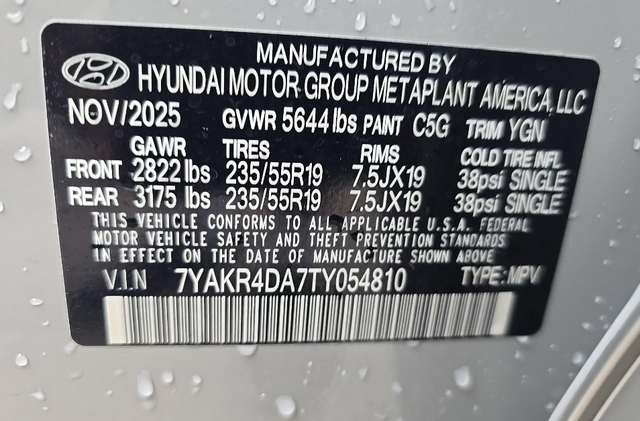 Used 2026 Gray Hyundai Limited image 9
