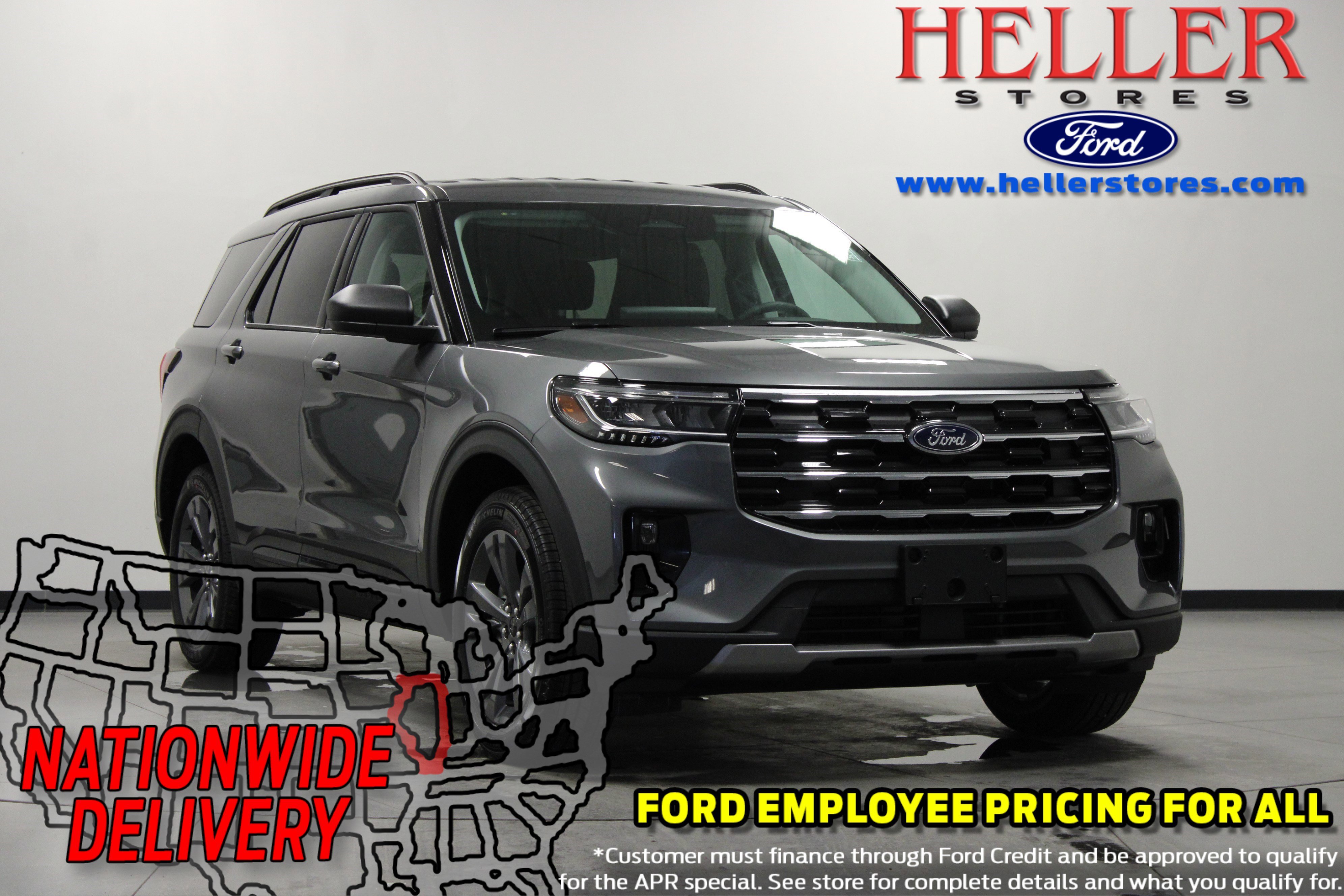 New 2026 Carbonized Gray Metallic Ford Active image 1