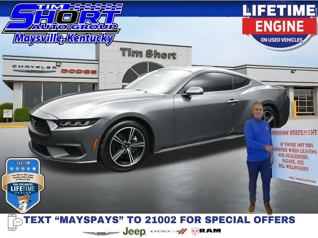 Used 2025 Gray Ford EcoBoost Premium image 1