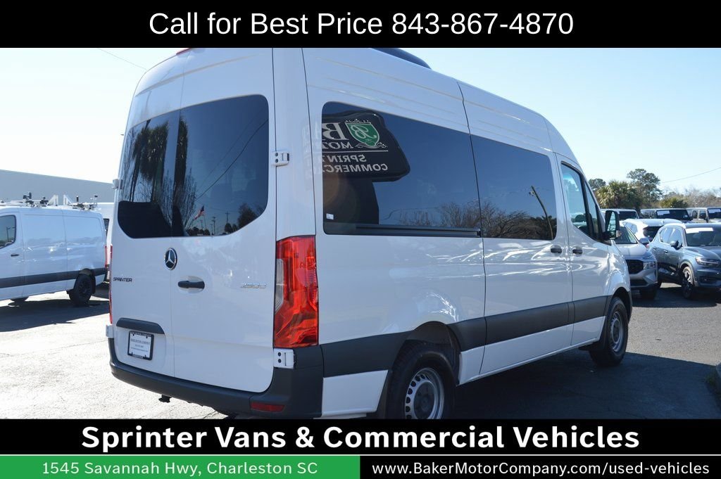 Used 2024 White Mercedes-Benz Passenger 144 WB image 13