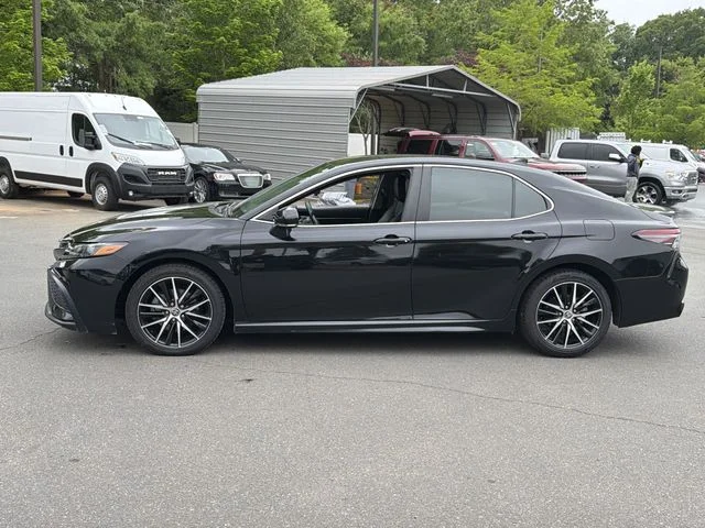 Used 2021 Black Toyota SE image 10