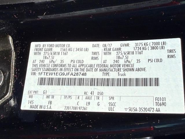 Used 2018 Black Ford XLT image 26