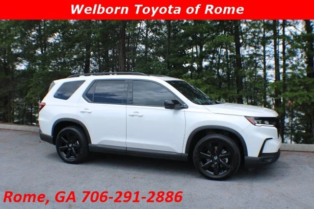 Used 2025 Platinum White Pearl Honda Black Edition image 1