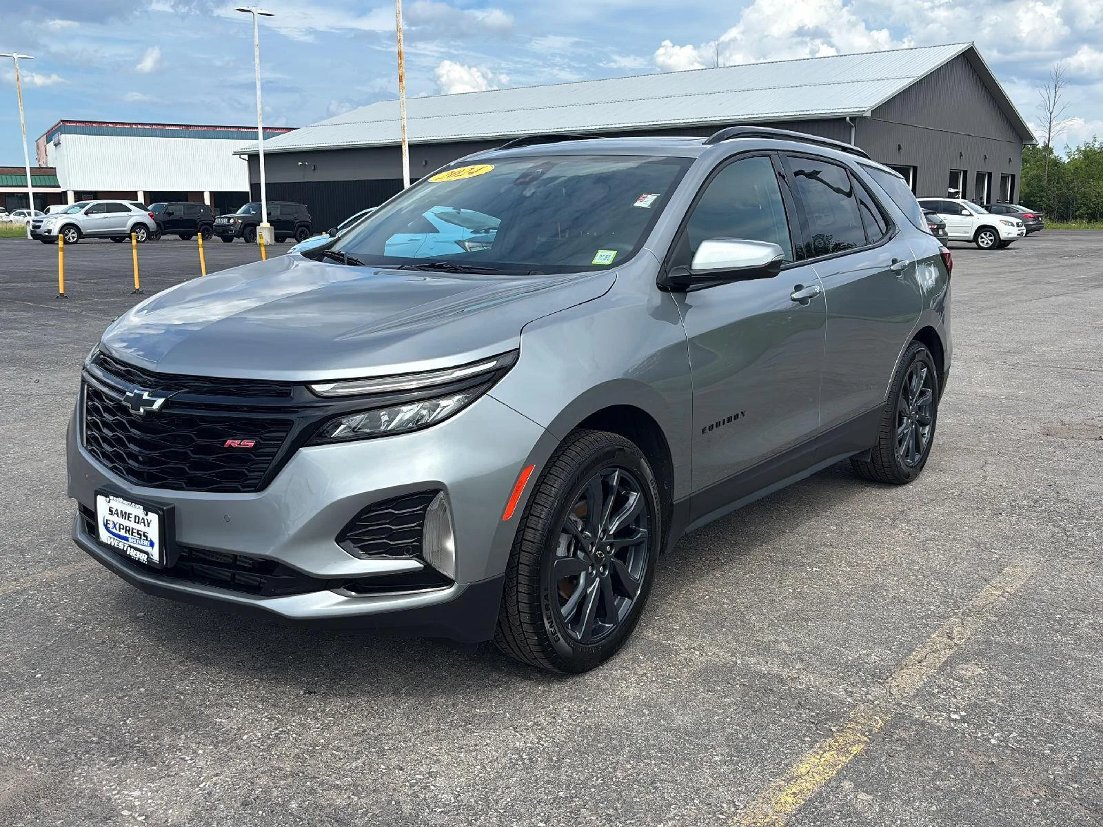 Used 2024 Sterling Gray Metallic Chevrolet RS image 3