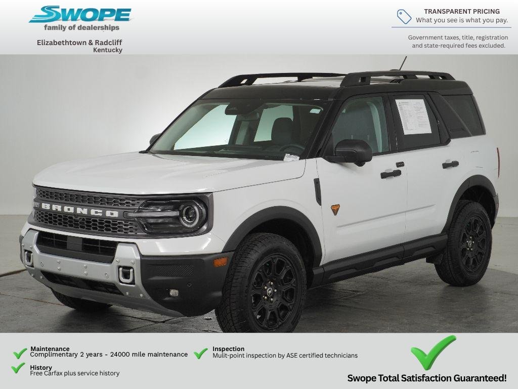 Used 2025 OXFORD WHITE Ford Badlands image 7