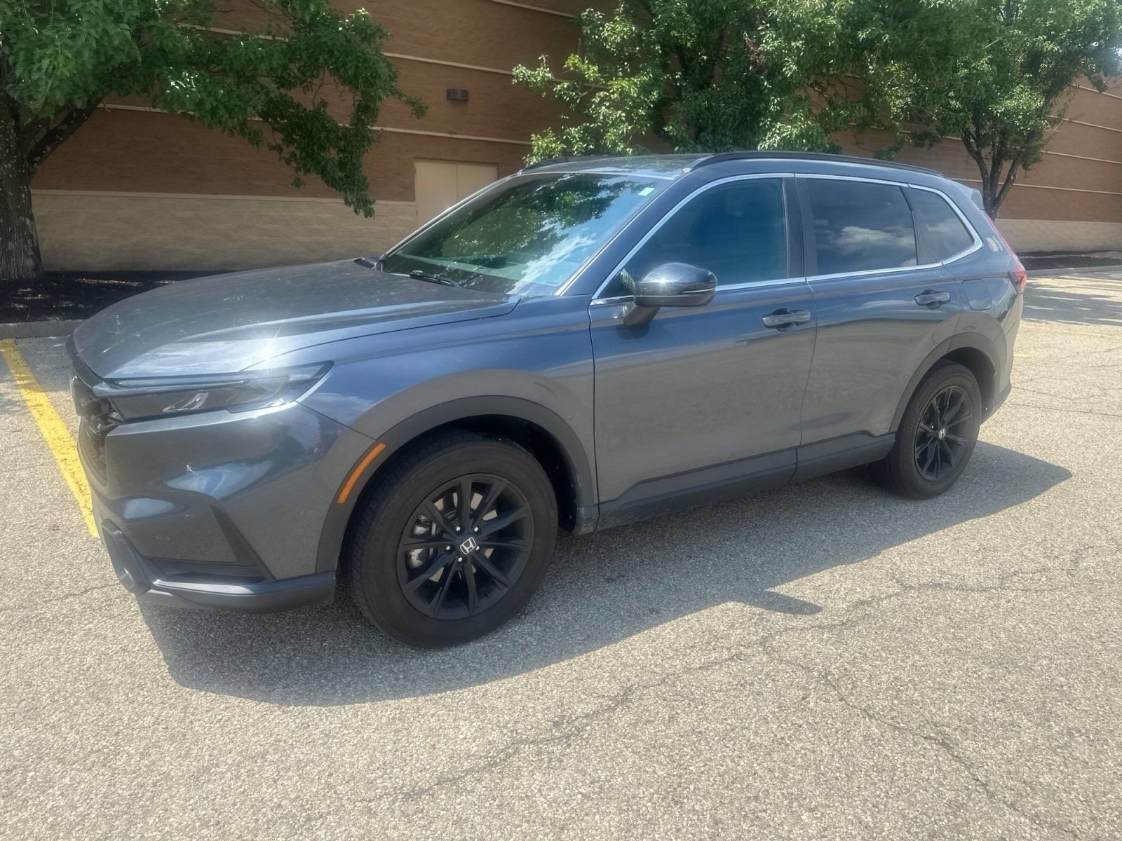 Certified Used 2025 Meteorite Gray Metallic Honda Sport image 3