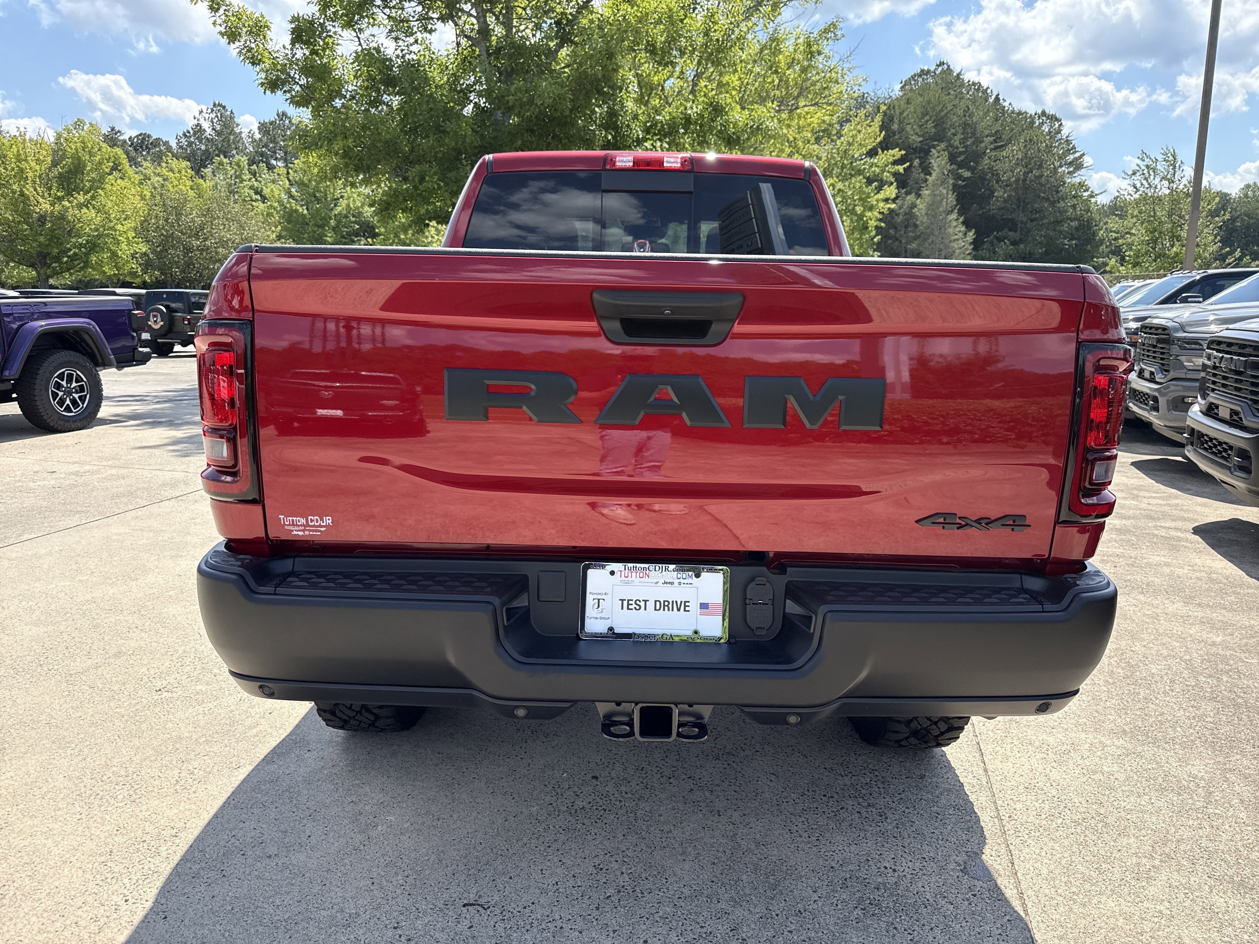 New 2026 Molten Red Pearlcoat RAM Tradesman image 6