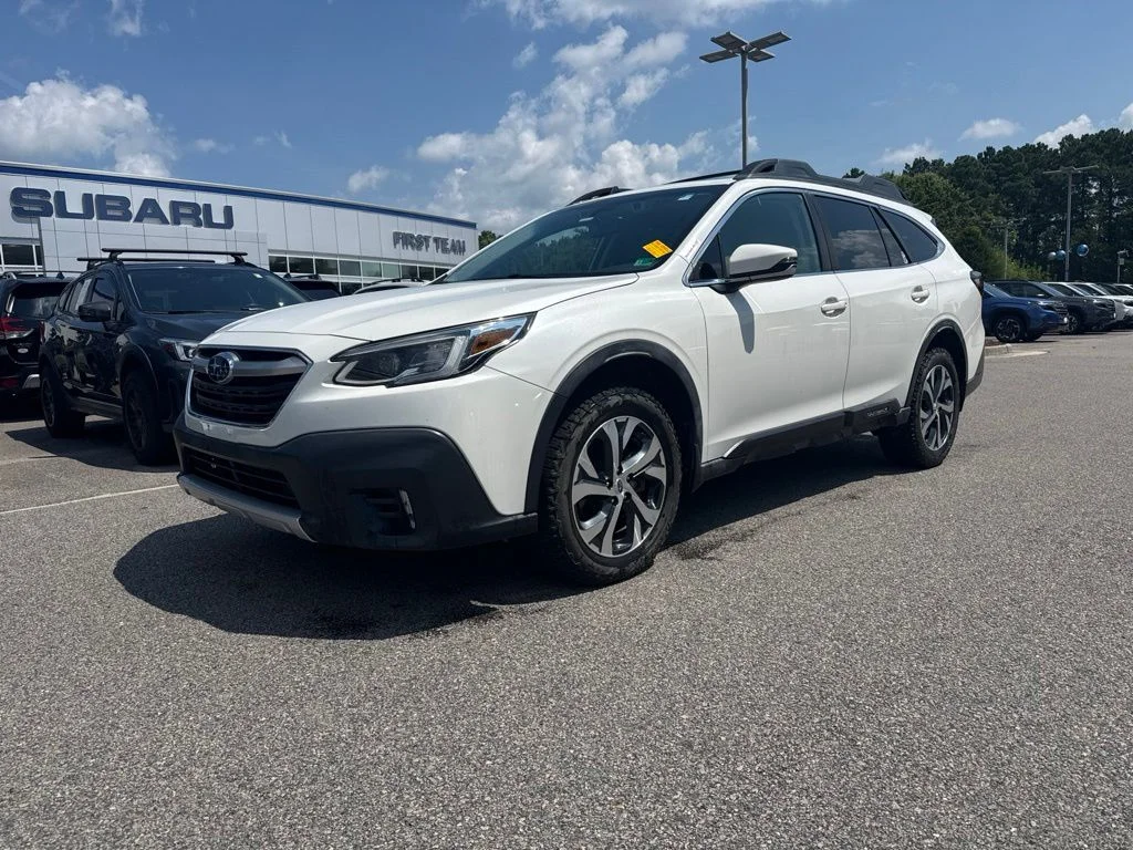Used 2020 White Subaru Limited XT image 2