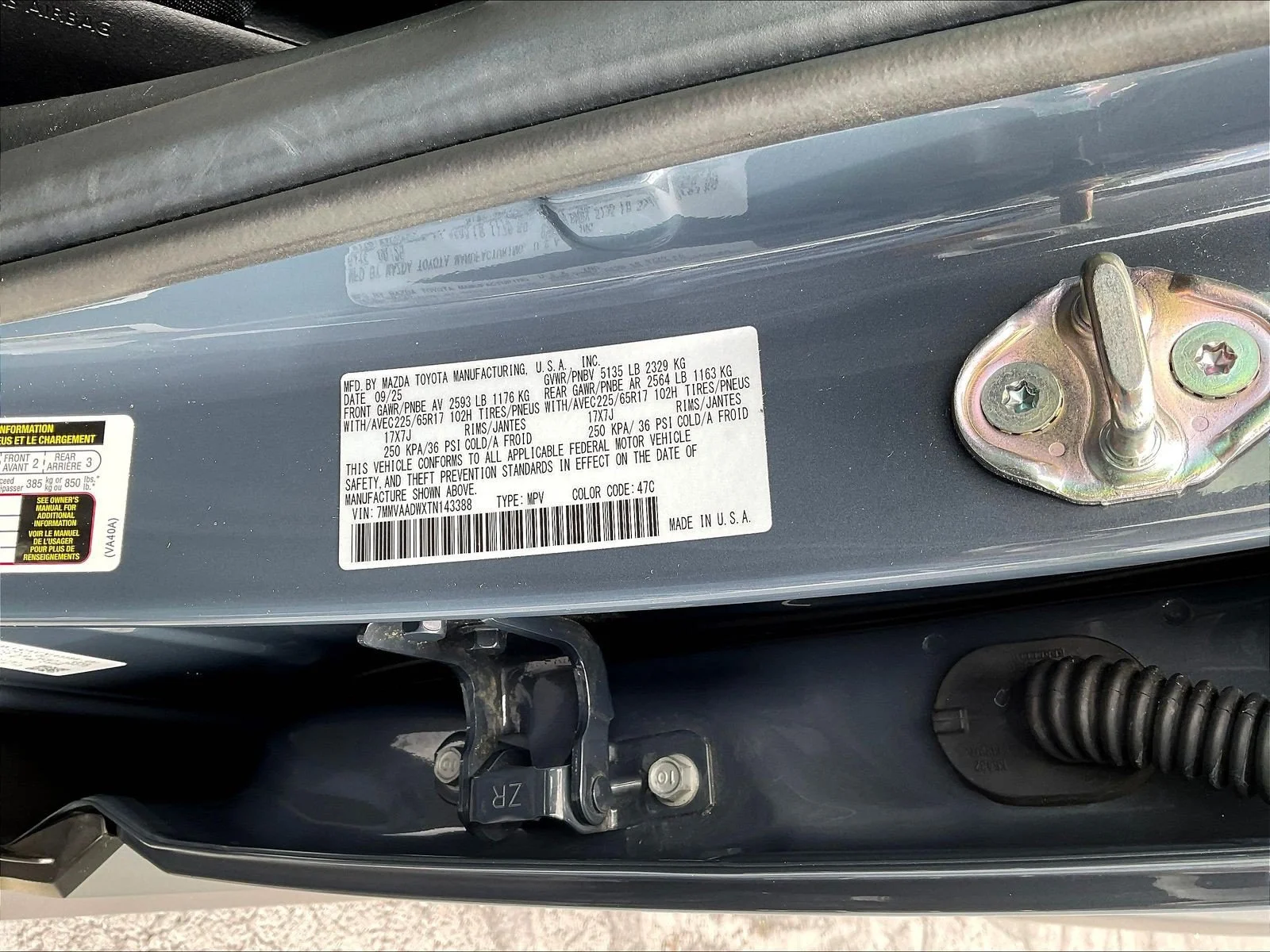 Certified Used 2026 Polymetal Gray Metallic Mazda Premium image 20
