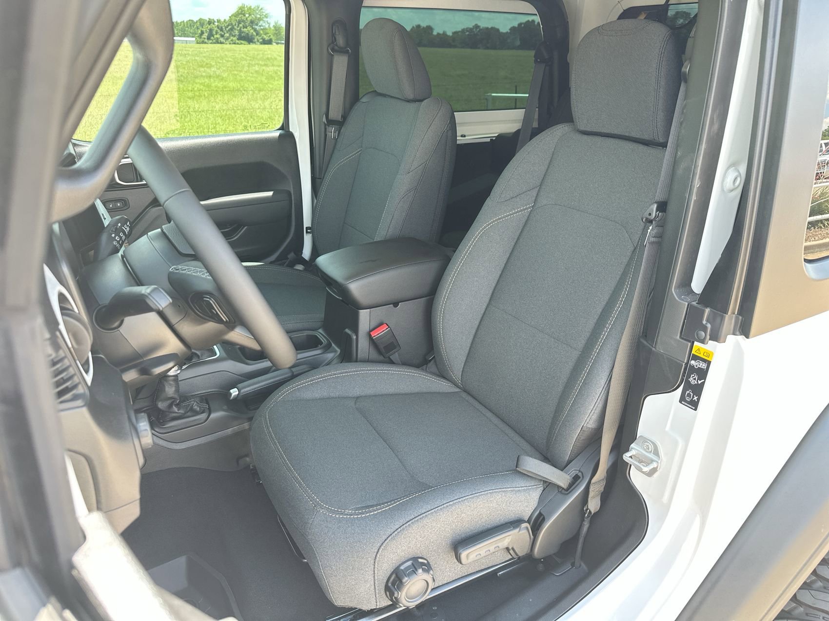 New 2026 Bright White Clearcoat Jeep Sport S image 11