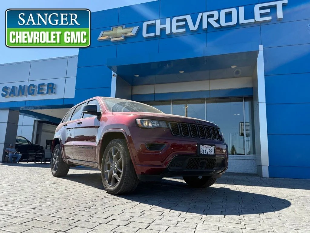 Used 2021 Red Jeep Limited image 1