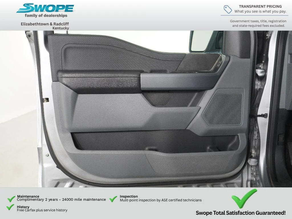 Used 2024 Iconic Silver Metallic Ford XLT image 14