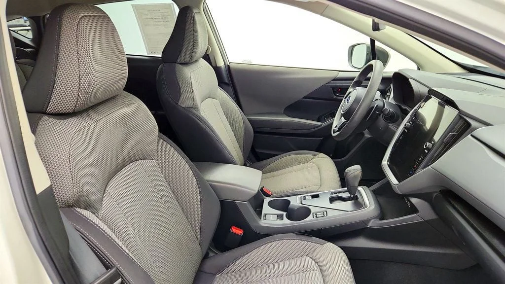 Used 2024 Crystal White Pearl Subaru Premium AWD w/ BSD, Moonroof & All-Weather Pkg image 23