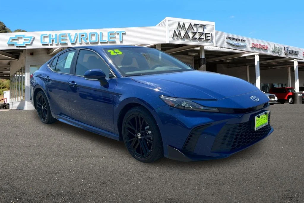 Used 2025 Blue Toyota SE image 2
