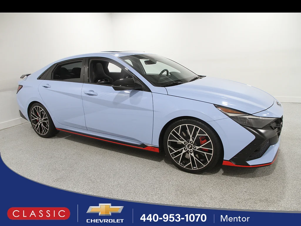 Used 2023 Performance Blue Hyundai Base image 1