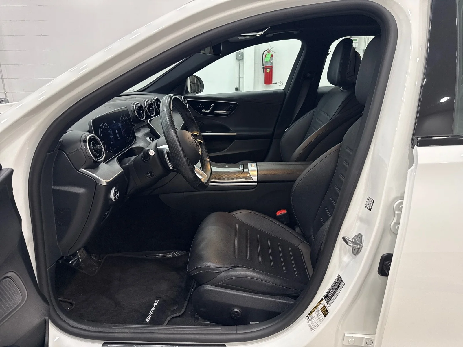Used 2023 Polar White Mercedes-Benz C 300 4MATIC® SEDAN image 12