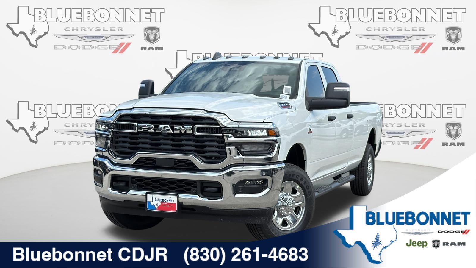New 2026 Bright White Clear-Coat Exterior Paint RAM Tradesman image 1