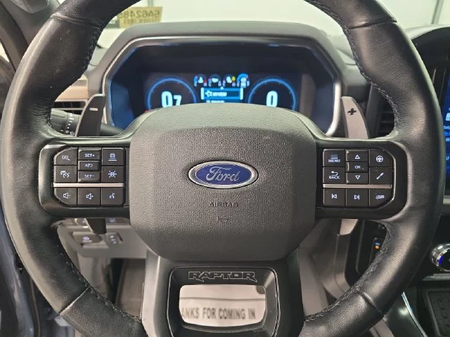 Certified Used 2023 Azure Gray Metallic Ford Raptor image 36