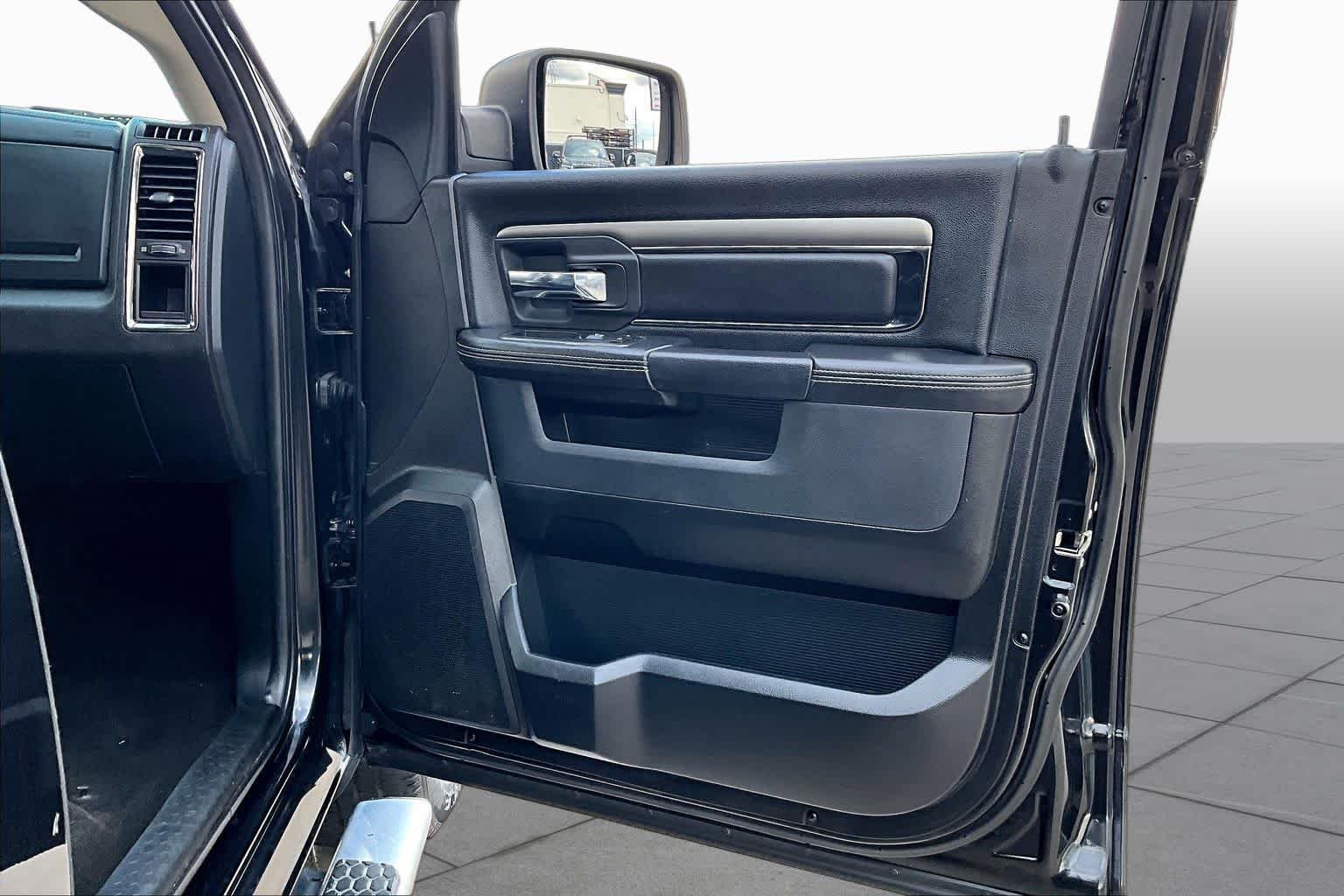 Used 2017 Brilliant Black Crystal Pearlcoat Ram Sport image 23