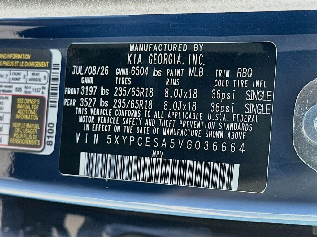New 2027 Midnight Lake Blue Kia EX image 34