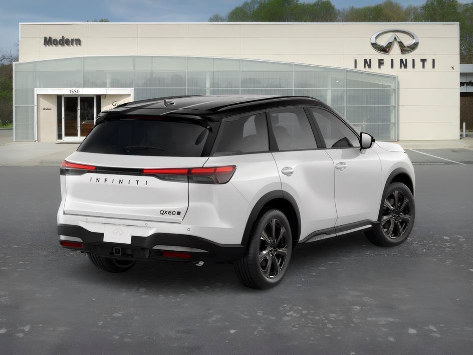 New 2027 Radiant White/Black Obsidian INFINITI AUTOGRAPH image 5