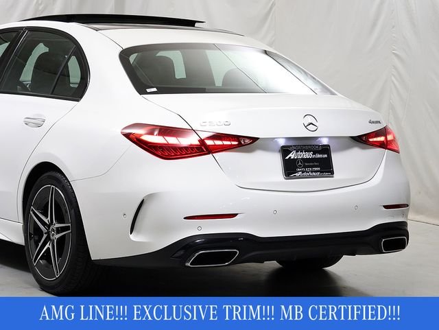 Certified Used 2023 Polar White Mercedes-Benz C 300 image 8