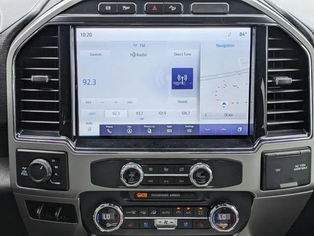 Used 2022 Gray Metallic Ford Lariat image 12