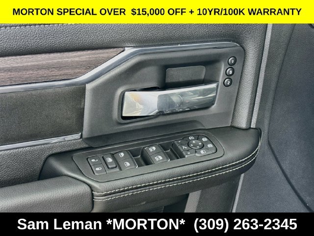 New 2026 Diamond Black Crystal Pearl-Coat Exterior Paint Ram Laramie image 18