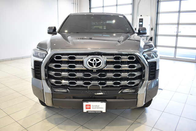 Certified Used 2025 Gray Toyota Platinum image 3