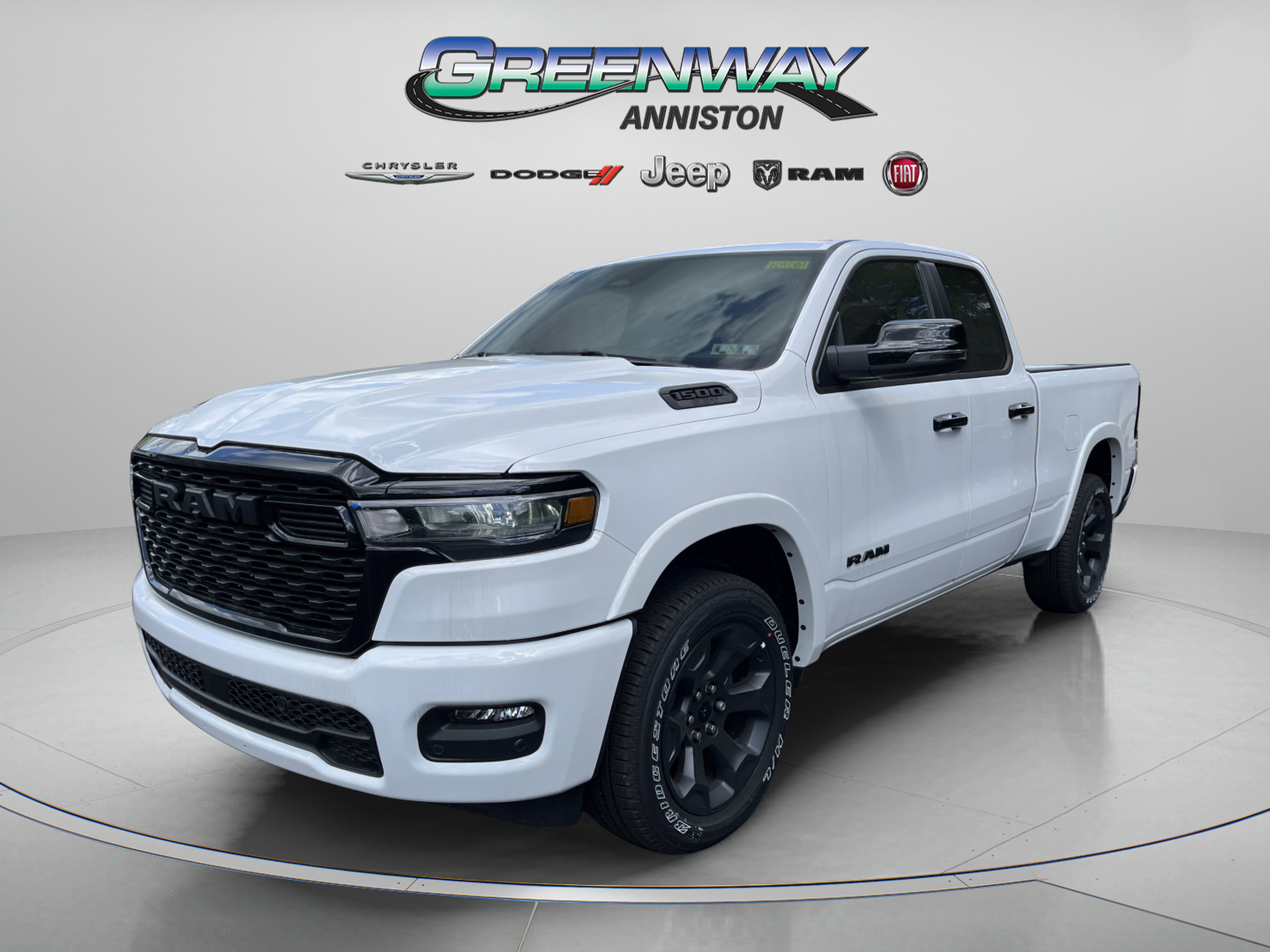 New 2025 Bright White Clear-Coat Exterior Paint RAM Big Horn image 4