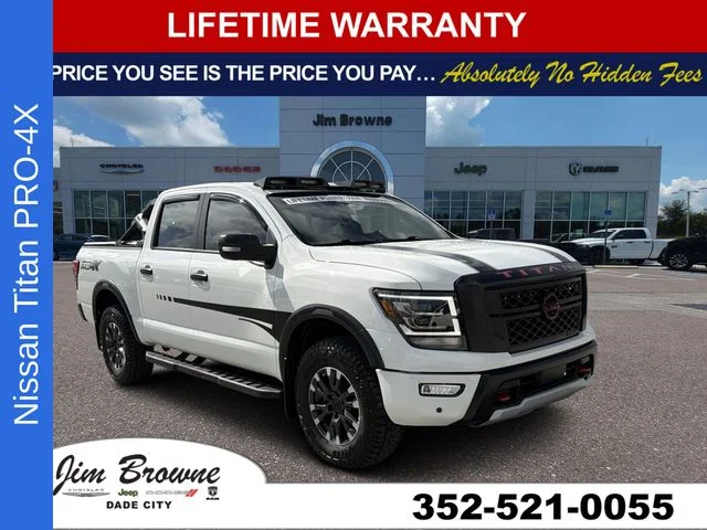 Used 2024 White Nissan PRO-4X image 1