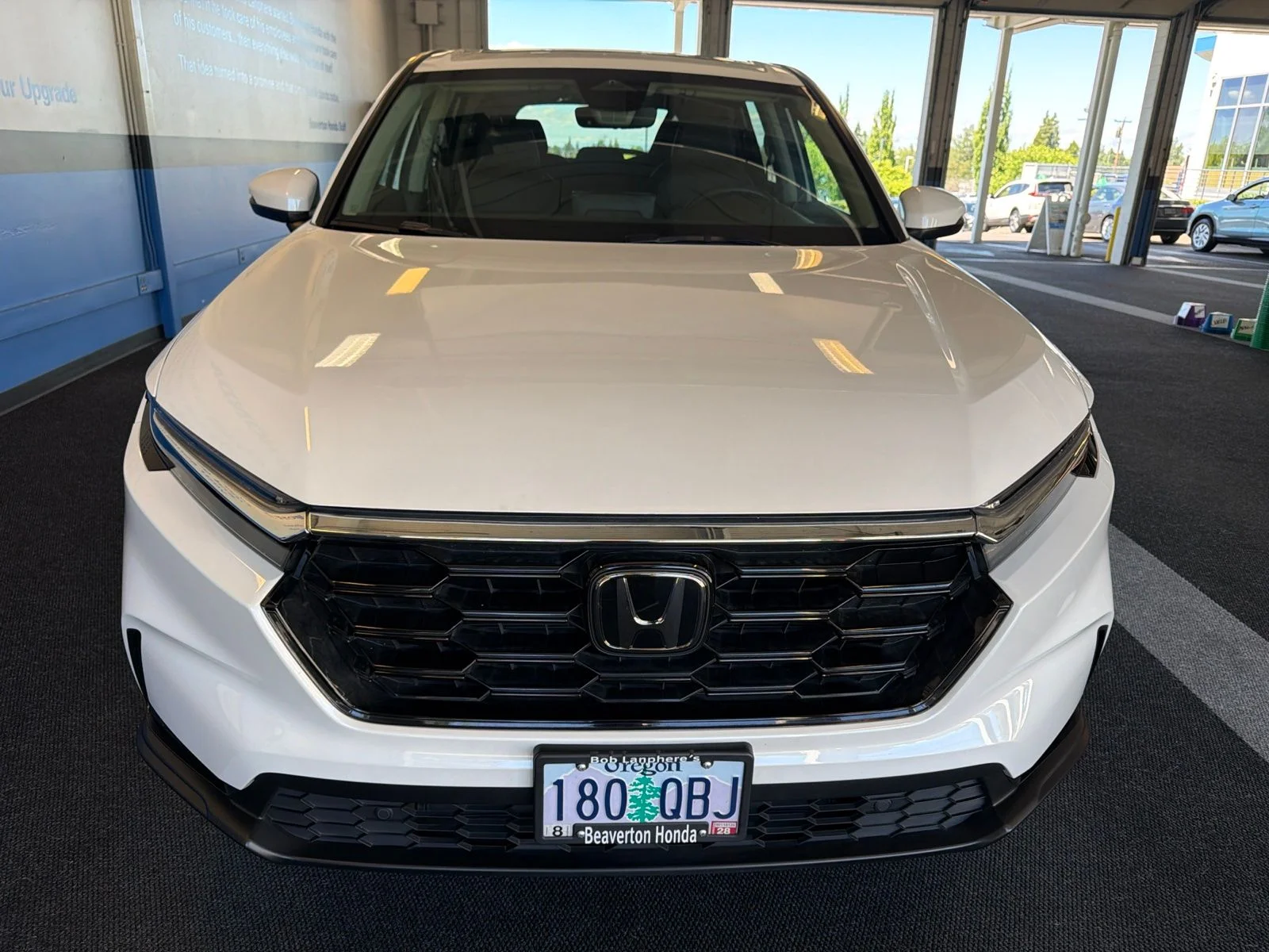 Used 2025 Platinum White Pearl Honda EX-L image 2