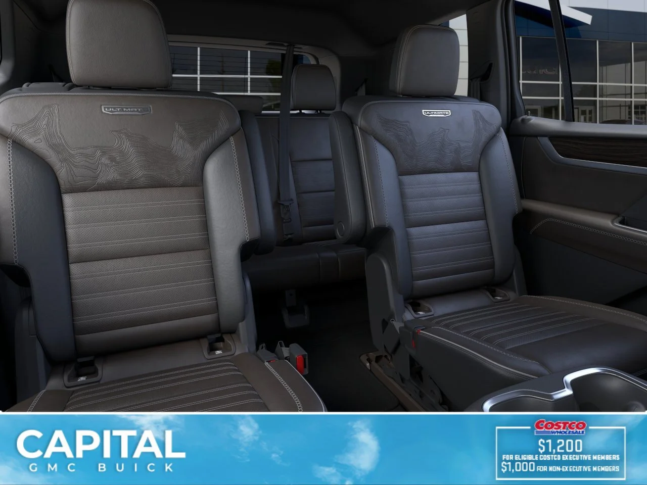 New 2026 GLACIER WHITE TRICOAT GMC Denali Ultimate image 17