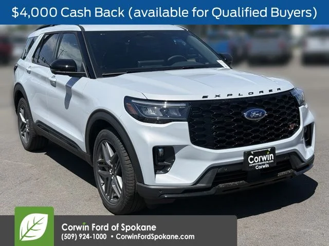 New 2026 Space White Metallic Ford ST image 1