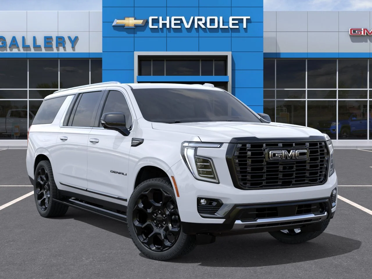 New 2027 Glacier White Tricoat GMC Denali Ultimate image 8