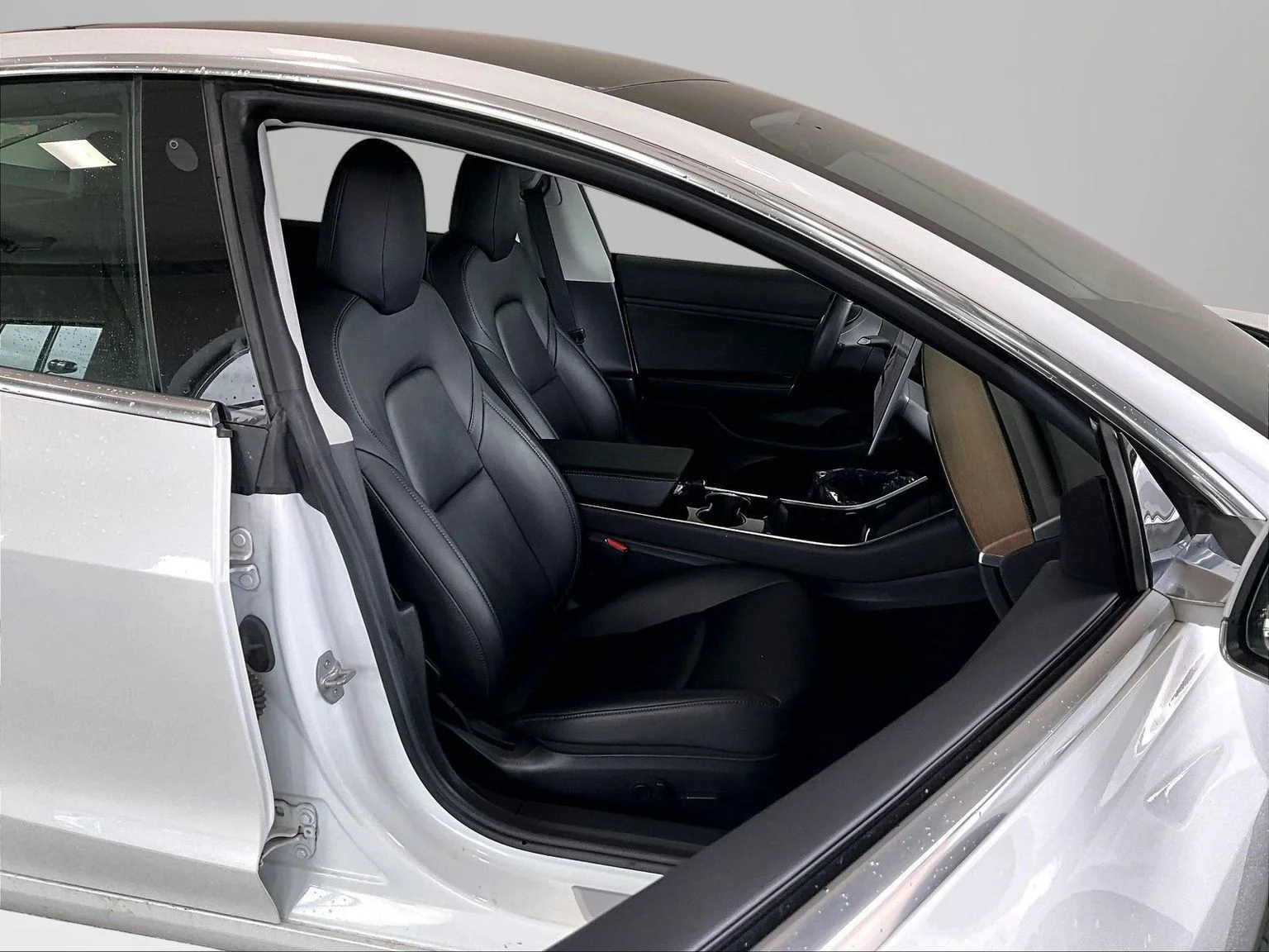 Used 2019 White Tesla Standard Range Plus image 8