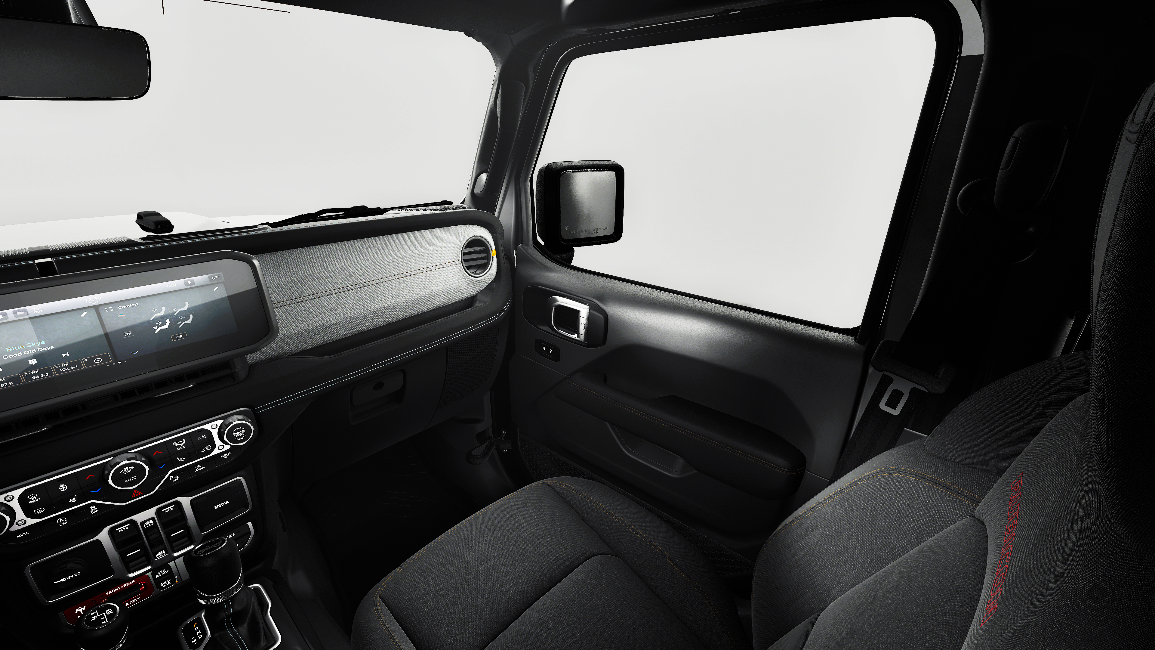 New 2027 Black Clear-Coat Paint Jeep Rubicon image 19