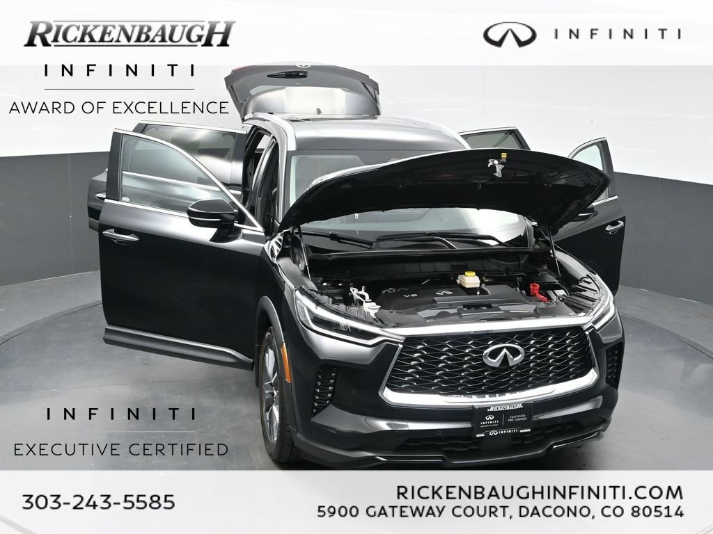Certified Used 2023 Black INFINITI LUXE image 38
