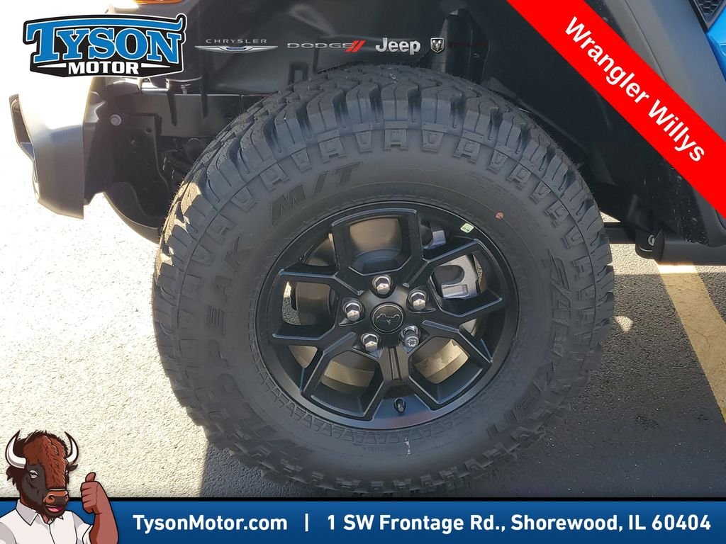 New 2026 Hydro Blue Pearlcoat Jeep Willys image 8