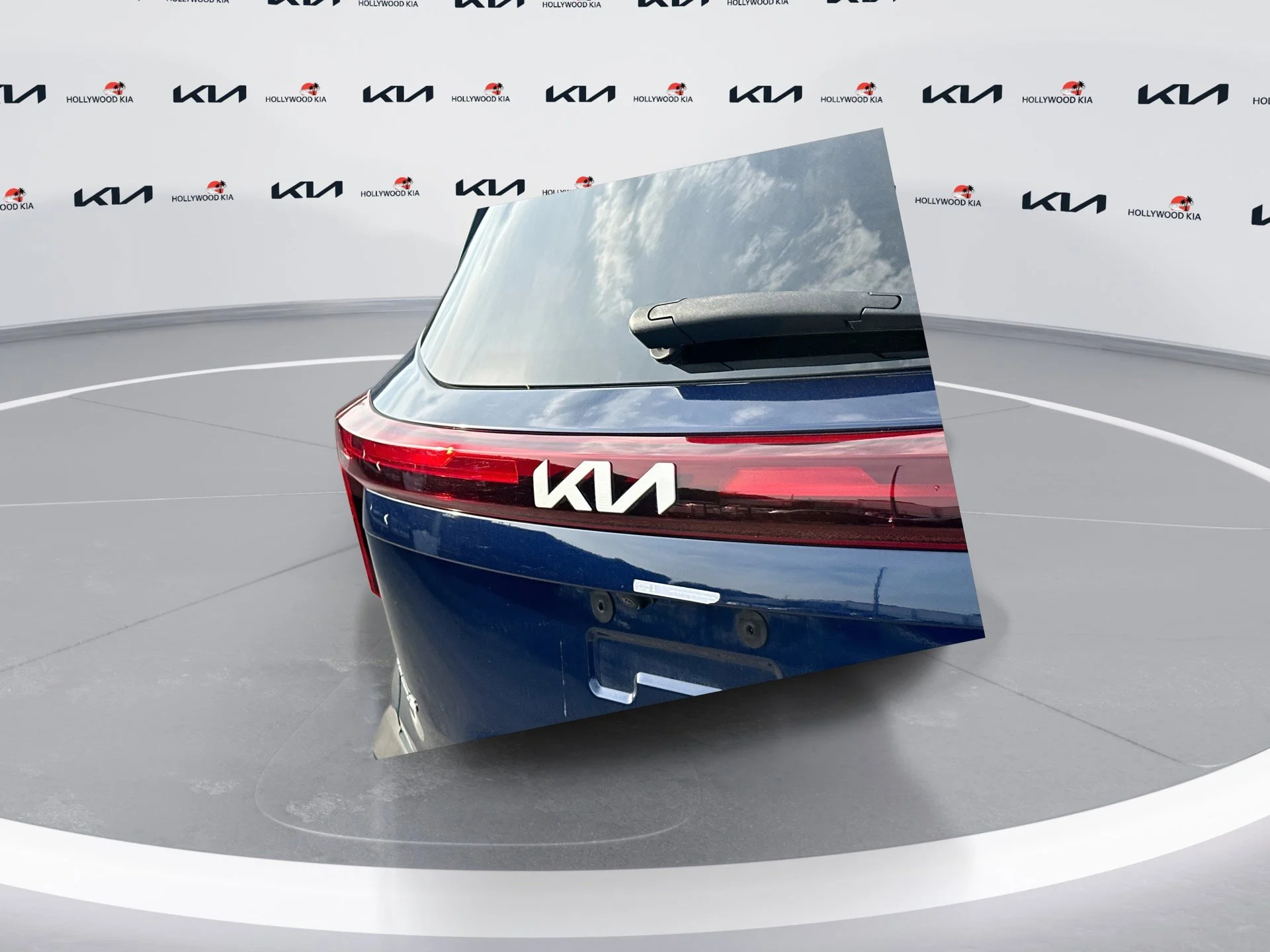 Certified Used 2024 Dark Ocean Blue Kia EX image 7