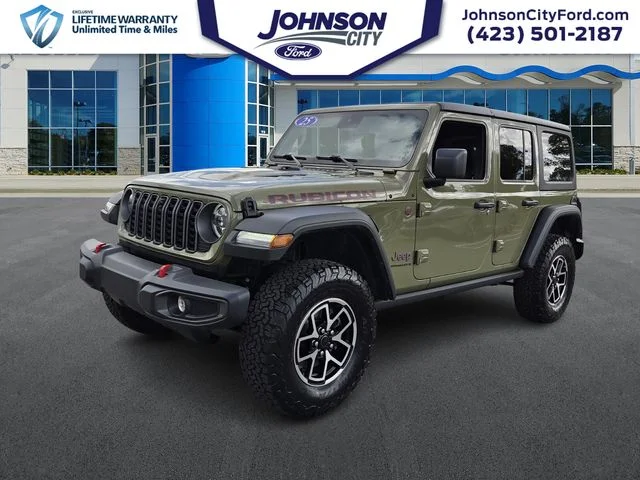 Used 2025 Green Jeep Rubicon image 1