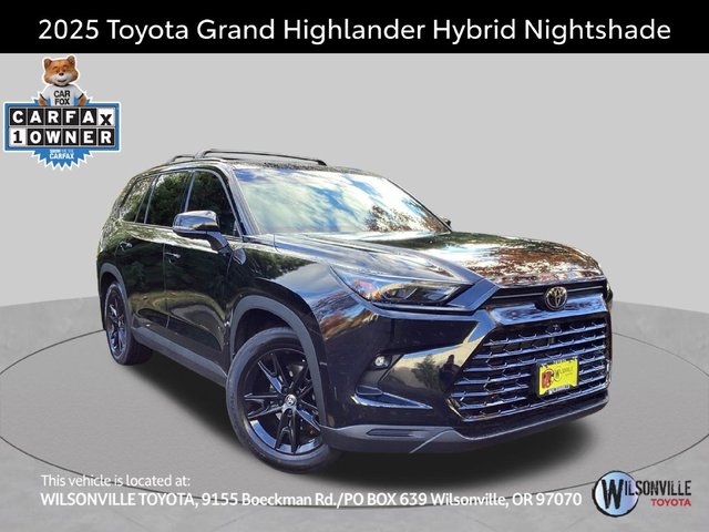 2025 Toyota Grand Highlander Hybrid Nightshade Edition