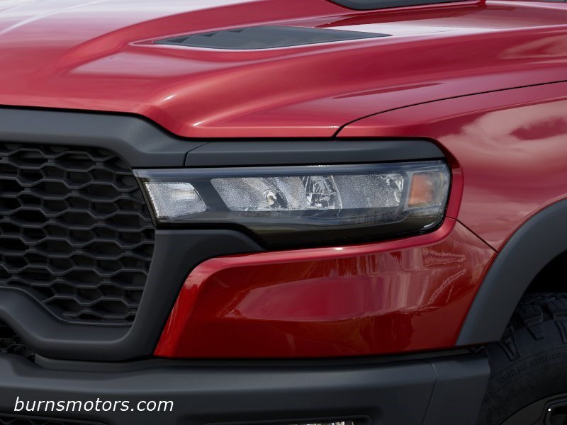 New 2026 Molten Red Pearl-Coat Exterior Paint RAM Rebel image 10