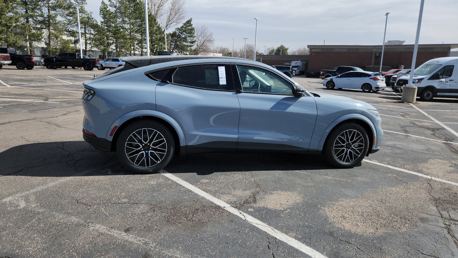New 2026 Glacier Gray Metallic Tri-coat Ford Premium image 14